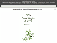 Tablet Screenshot of olioextra.de